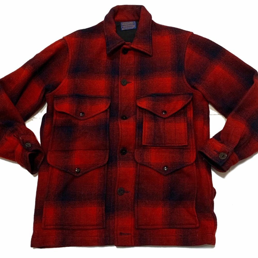 Pendleton Red Plaid Men's Jacket - image 1